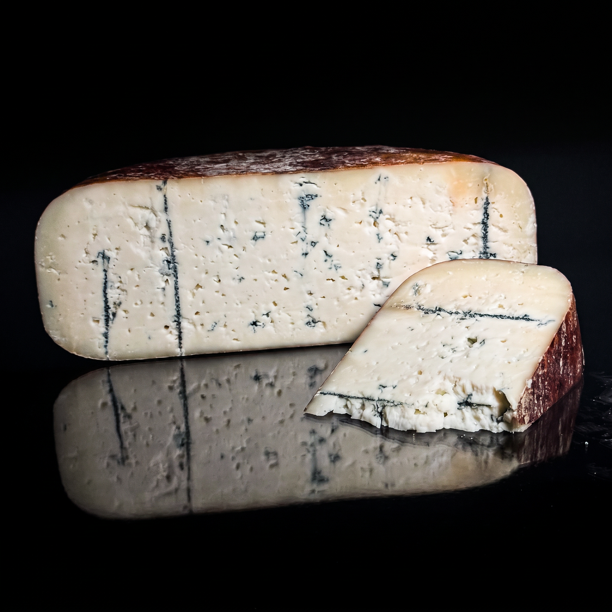 Tomme Chevre grise au bleu