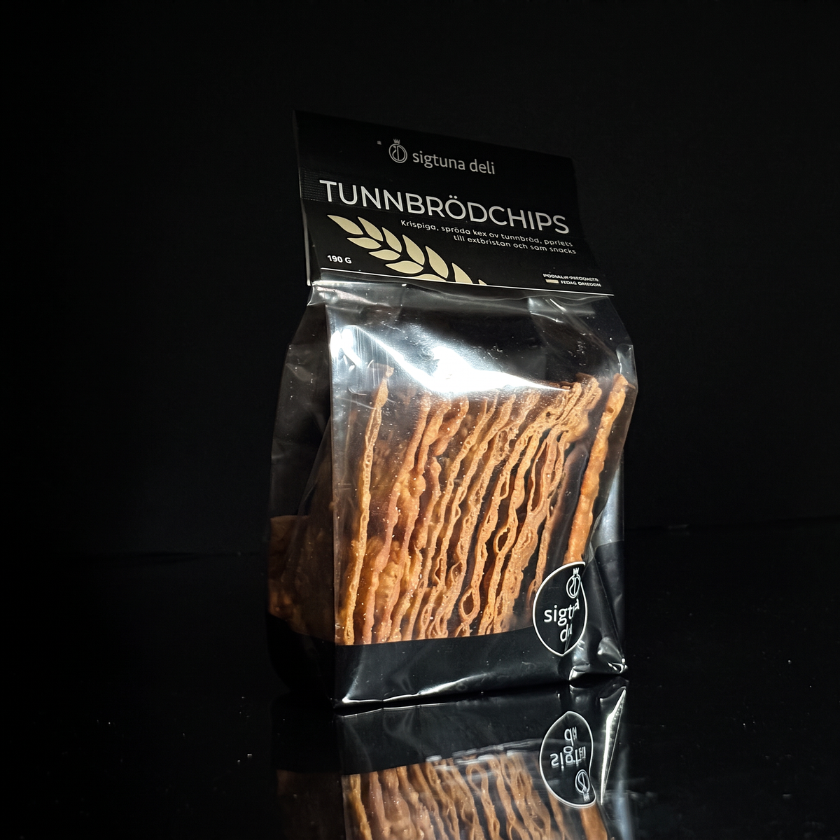 Tunnbrödchips – Sigtuna Deli, 190g
